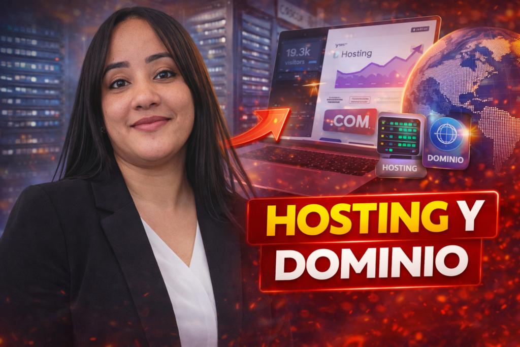 Qué es hosting y dominio y cómo crear un sitio web desde cero paso a paso para principiantes