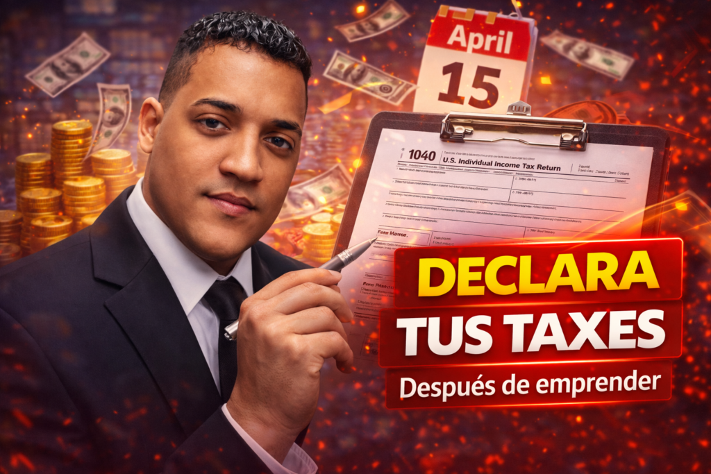 Cómo hacer los taxes después de empezar un negocio en Estados Unidos paso a paso para emprendedores