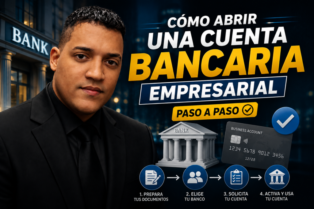 Cómo abrir una cuenta bancaria empresarial paso a paso en Estados Unidos para negocios y emprendedores